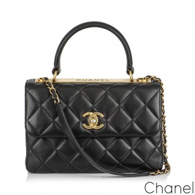 Chanel Small Black Trendy CC Flap Bag Chanel Small Black Trendy CC Flap Bag